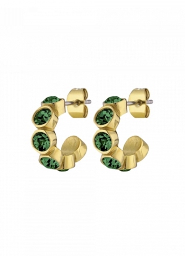 JENNA SG GREEN серьги 390103
