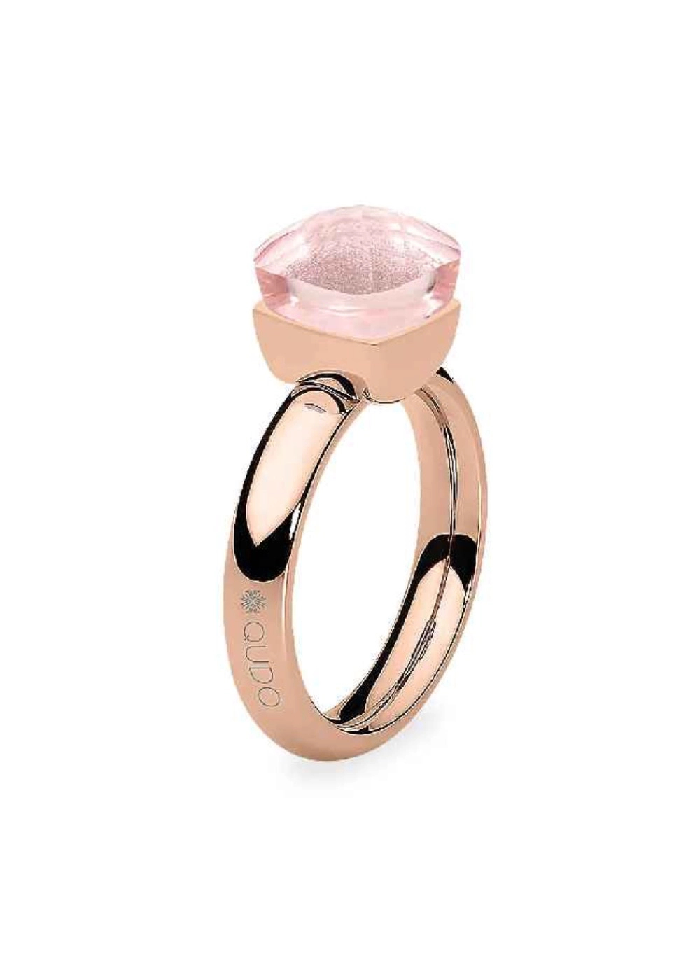 Фото Кольцо Firenze apricot 18.5 мм Qudo 612286 R/RG