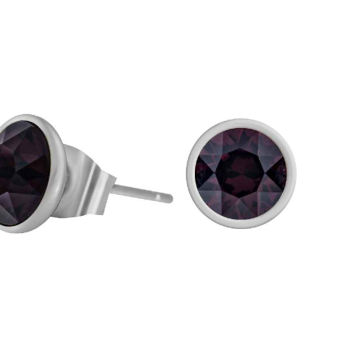 Пусеты Burgundy Fiore Luna SWE298 B S