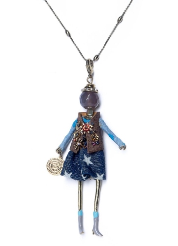 Фото Подвеска Miamelie, кукла Виолетта, MiA-2202-CL0753 золотистый