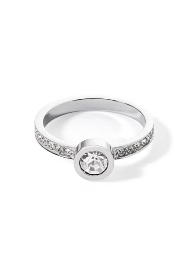 Фото Кольцо Crystal-Silver Coeur de Lion 0228/40-1817 54