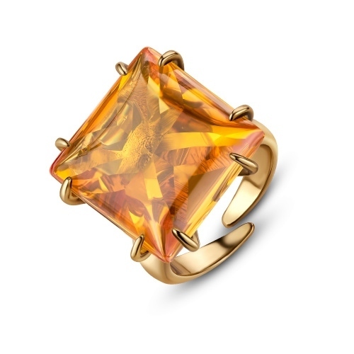Фото Кольцо CARAMELLO Fiore di Firenze AN0410 AMBRA