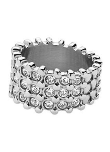 ALLIANCE кольцо FUHIA II SS CRYSTAL 334404