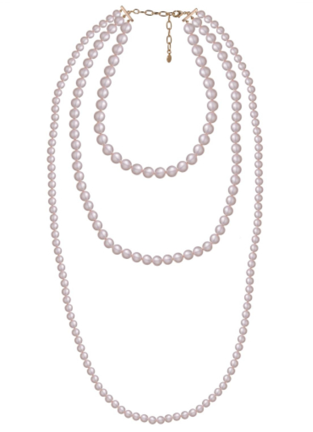 Колье Madreperla MP02005075 gold/pink