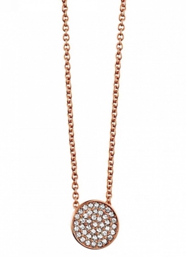 SOLAR колье LEAH 45 RG CRYSTAL 334036