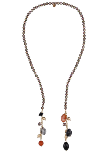 Фото Колье Madreperla MP02005065 brown/gold