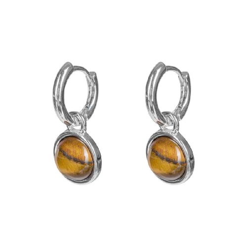 Серьги TIGER EYE Fiore Luna *LE1115 BR/S