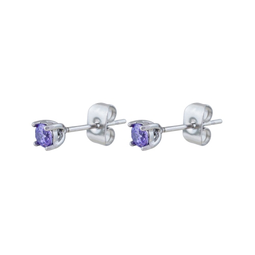 Пусеты VIOLET Fiore Luna AE03187-6A V/S