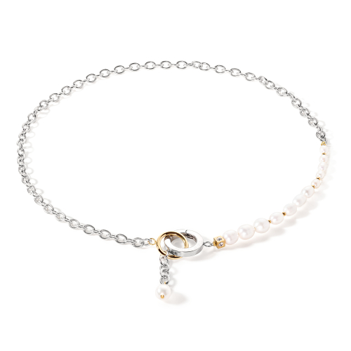 Фото Колье Freshwater Pearls with O-ring bicolor Coeur de Lion 1104/10-1426