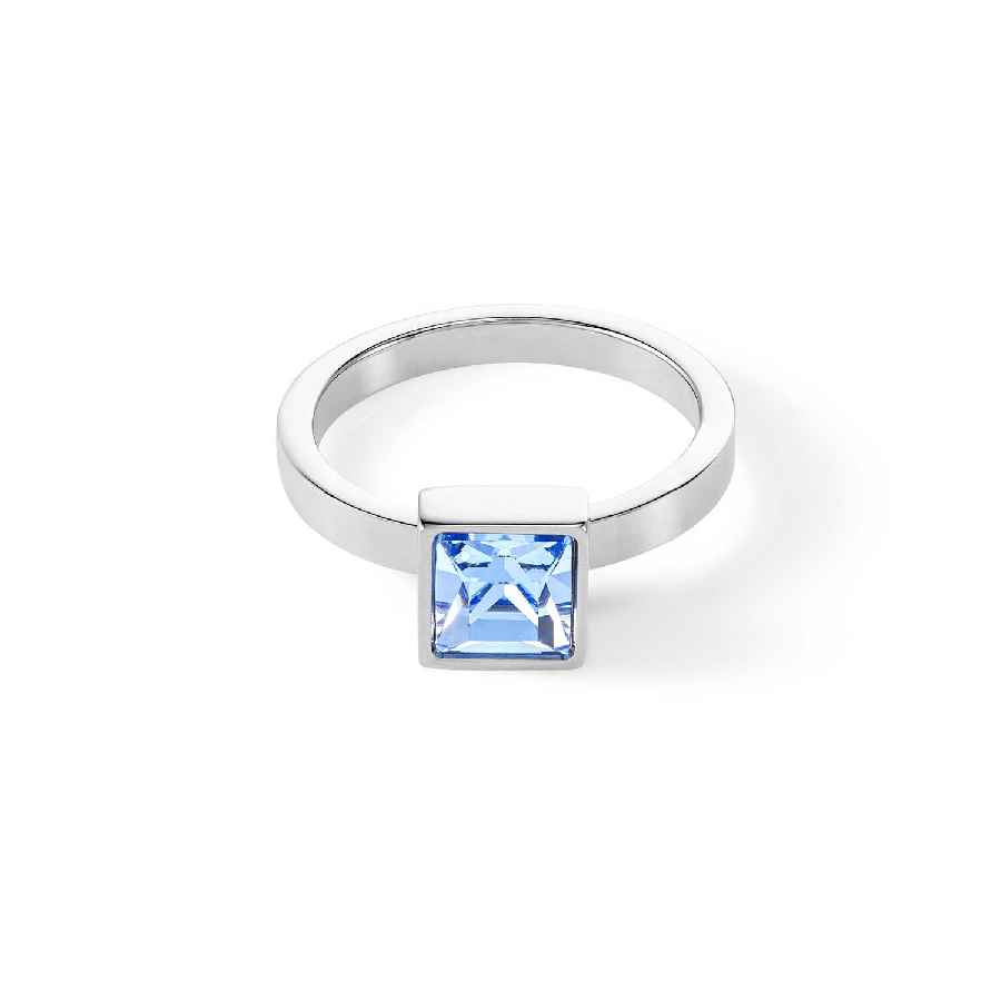 Кольцо Light Blue-Silver Coeur de Lion 0500/40-0741 56