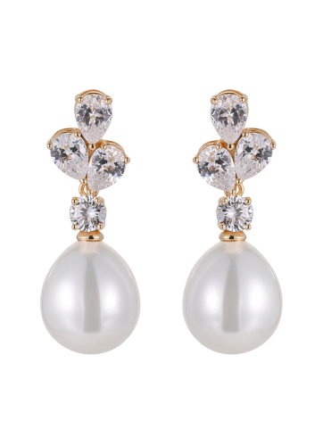 Фото Серьги Madreperla MP02002126 white/gold