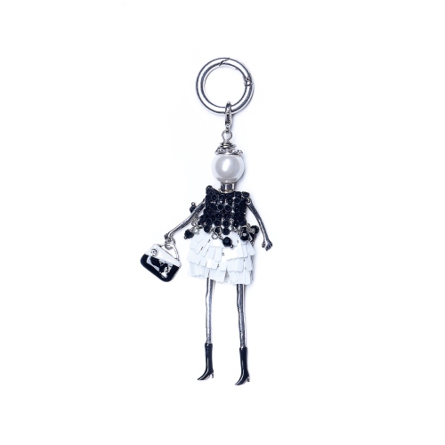 Фото Брелок Miamelie, кукла Анабела, MiA-2202-P0001 серебристый