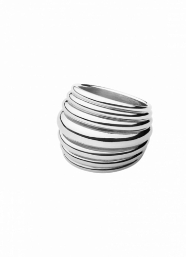 NEW MODERN кольцо DAMIA I SHINY SILVER 338016