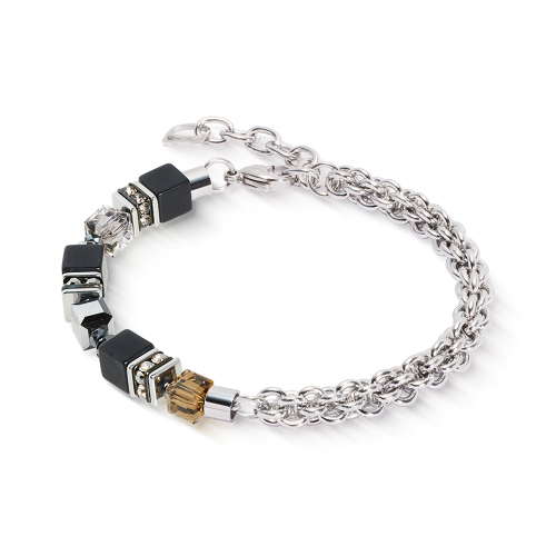 Фото Браслет Black-Silver Coeur de Lion 3021/30-1317