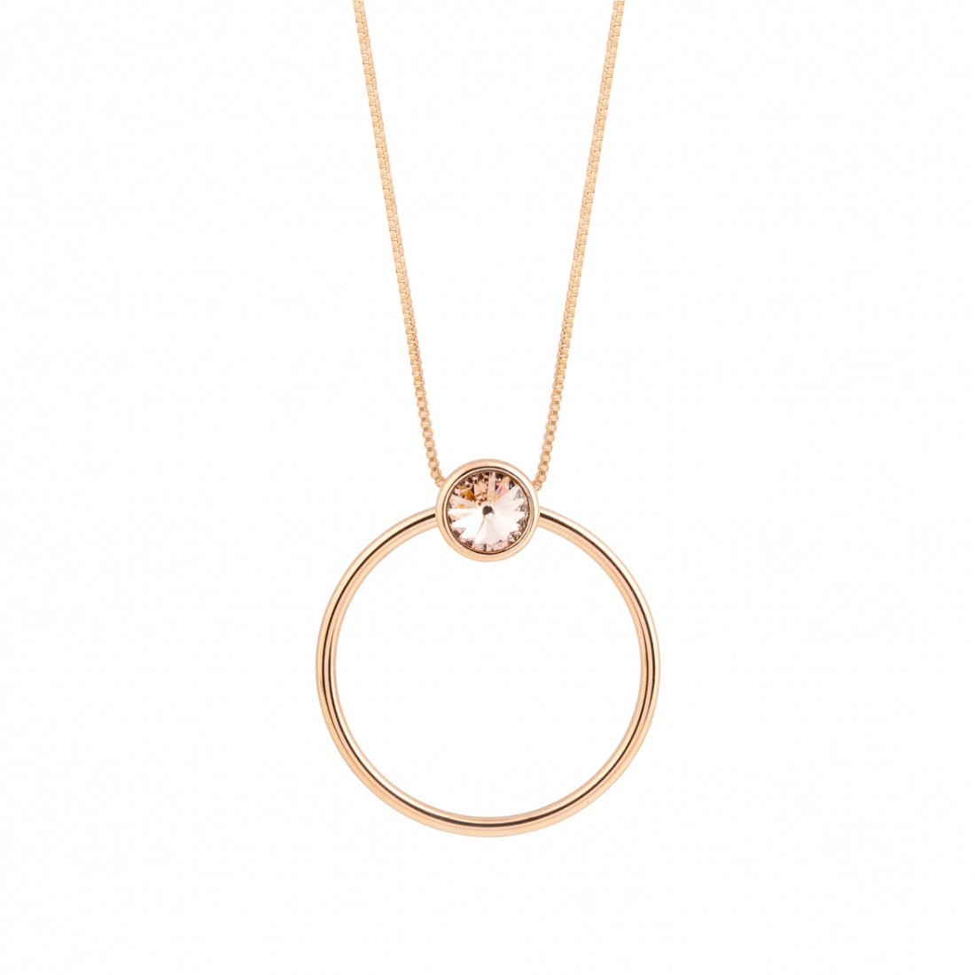 Фото Колье FIORE LUNA Crystal Fiore Luna B1611.5 RG