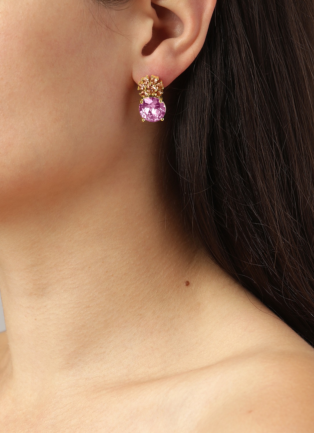 Серьги BECKIA SG LIGHT ROSE / PEACH Dyrberg. Kern 460070