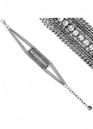 CHAINREACT браслет NORMA SS CRYSTAL 332743