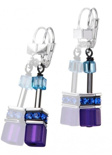 Фото Серьги Blue-Purple Coeur de Lion 2838/20-0708