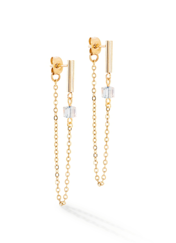 Фото Серьги Black-Gold Coeur de Lion 5076/21-1316