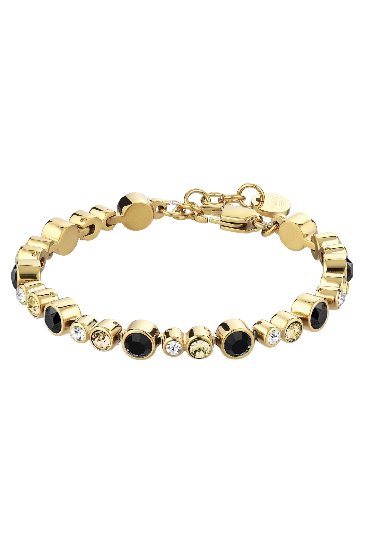 Фото Браслет Dyrberg Kern TERESIA SG GOLDEN / BLACK 430069