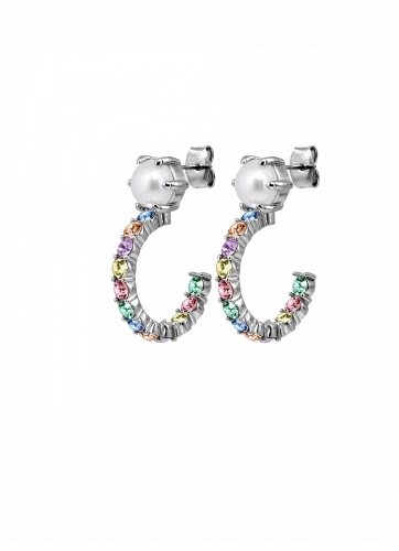 ESPRIT SS PASTEL/WHITE PEARL серьги 480093