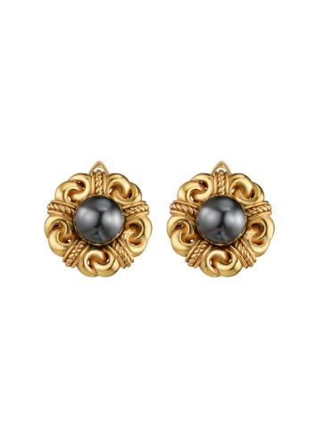 Фото Серьги Turbante Fiore di Firenze GOR001-26240 ANTRACITE 1029