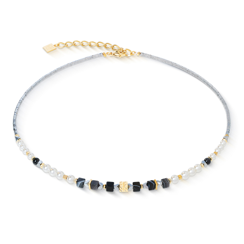 Фото Колье Black-White Coeur de Lion 4314/10-1314