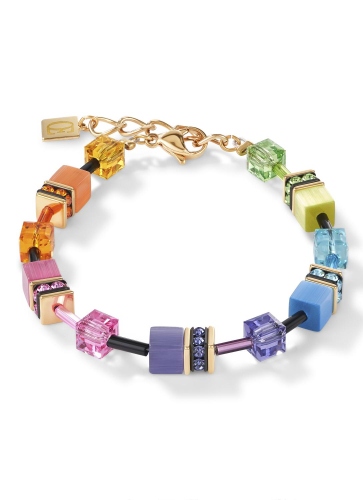 Фото Браслет Multicolour Rainbow Gold Coeur de Lion 2838/30-1573