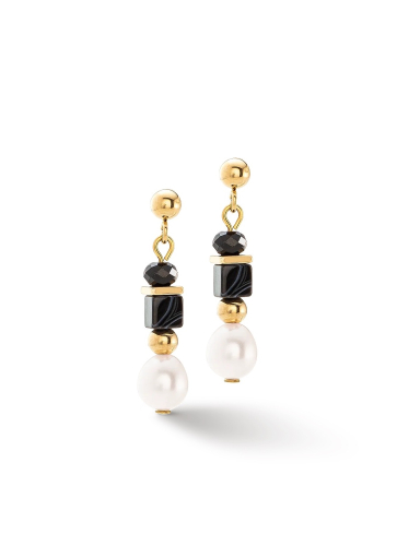 Серьги Black-White Coeur de Lion 1132/21-1314