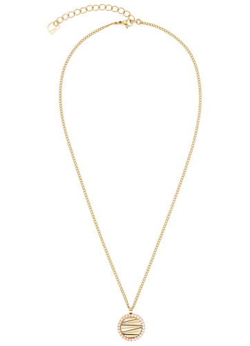 Фото Колье Amulet Mini Waves gold-beige Coeur de Lion 2058/10-1016