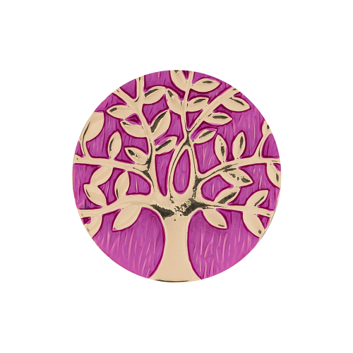 Брошь Дерево с листьями