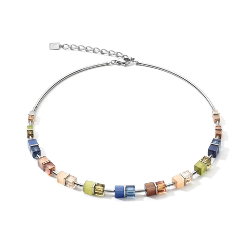 Фото Колье Blue-Brown-Olive Coeur de Lion 5020/10-0750