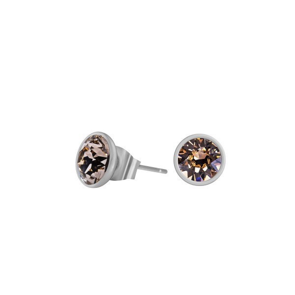 Фото Пусеты Light Peach Kristal Fiore Luna SWE298 LP S
