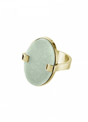 MAROCK кольцо MALAI I SG GREEN AMAZONITE 351102