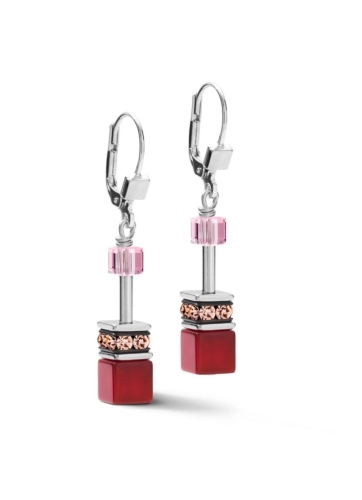 Фото Серьги Red-Purple Coeur de Lion 4905/20-0308