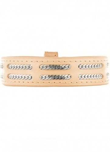 LEATHER браслет CLIVIA SS POWDER с.63 332350