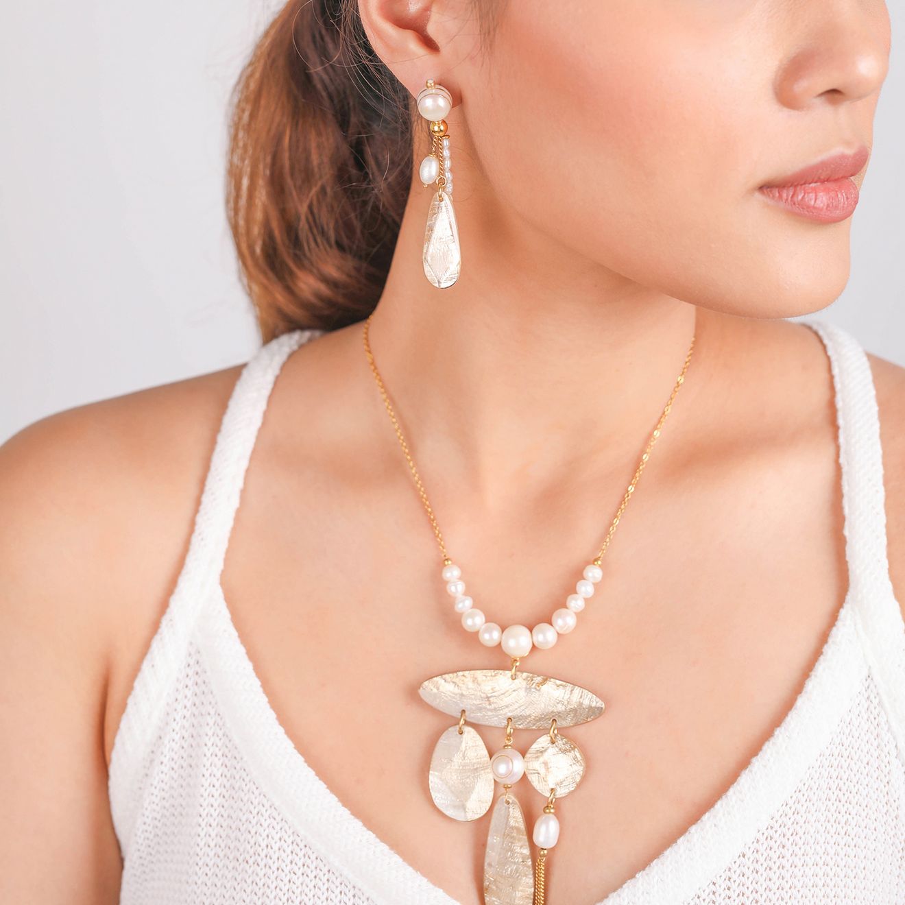 Фото Серьги Sweet Pearl Nature Bijoux 12-75403