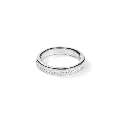 Фото Кольцо Crystal-Silver 16.5 мм Coeur de Lion 0129/40-1817 52