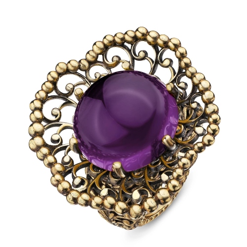 Фото Кольцо Beatrice Fiore di Firenze AN1154 AMETISTA
