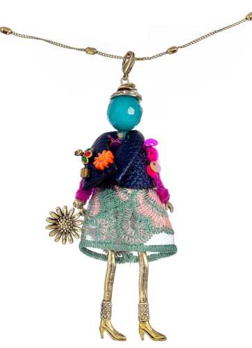 Фото Подвеска Miamelie кукла Делисия с подсолнухом