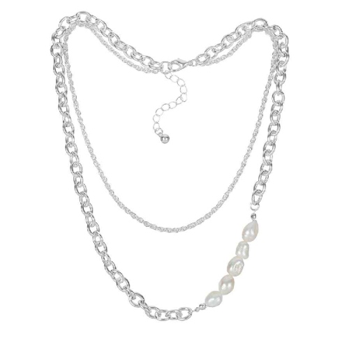 Колье Bella Pearle Сarabiner Fiore Luna BL1010/MP S