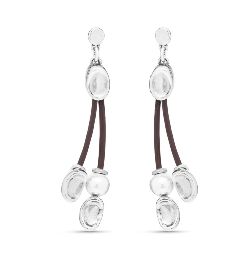 Фото Серьги BOND с серебром UNOde50 PEN0888BPLMTL0U Фото Серьги BOND с серебром UNOde50 PEN0888BPLMTL0U