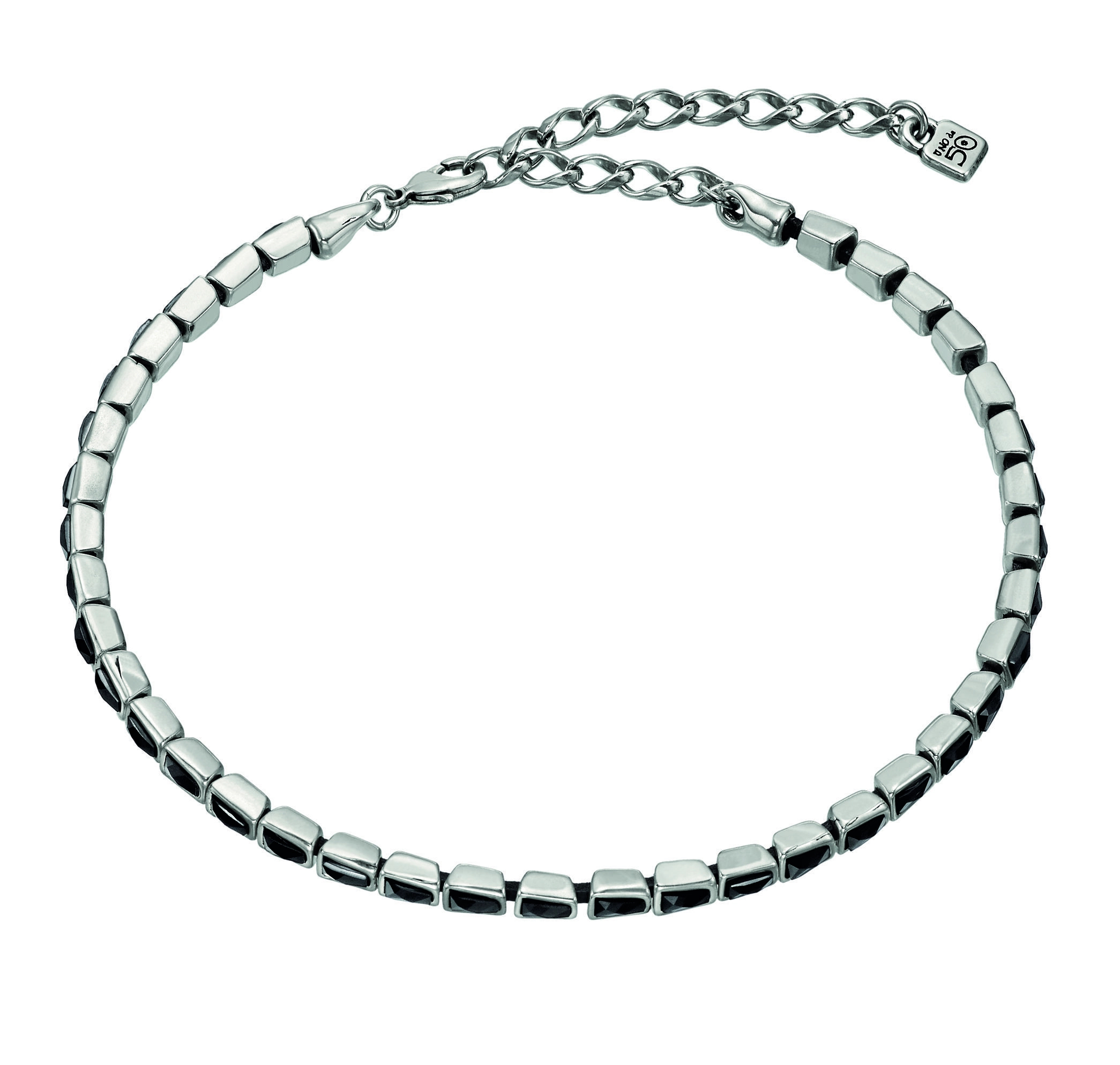 Колье "Snake Ice" UNOde50 COL1025NGRMTL0U