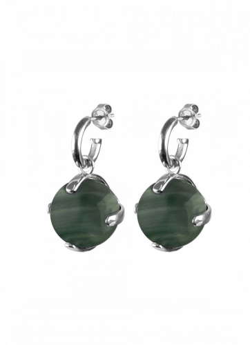 BLUES серьги DEVIKA SS GREEN 350480