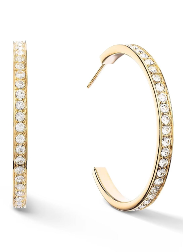 Фото Пусеты Crystal-Gold Coeur de Lion Coeur de Lion 0128/21-1816