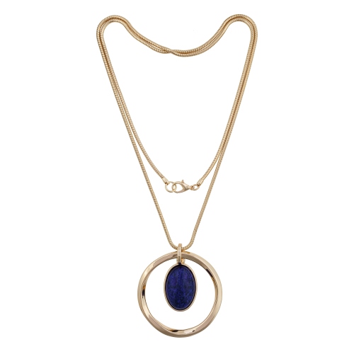Колье NATURAL LAPIS Fiore Luna LN5133 BL/RG