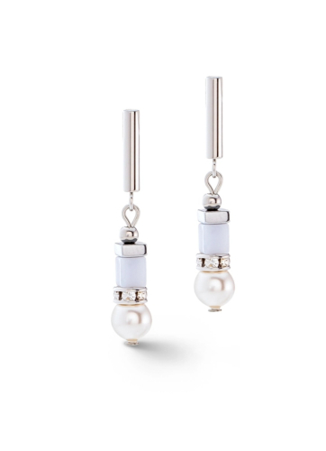 Фото Серьги silver ice blue Coeur de Lion 4354/21-0720