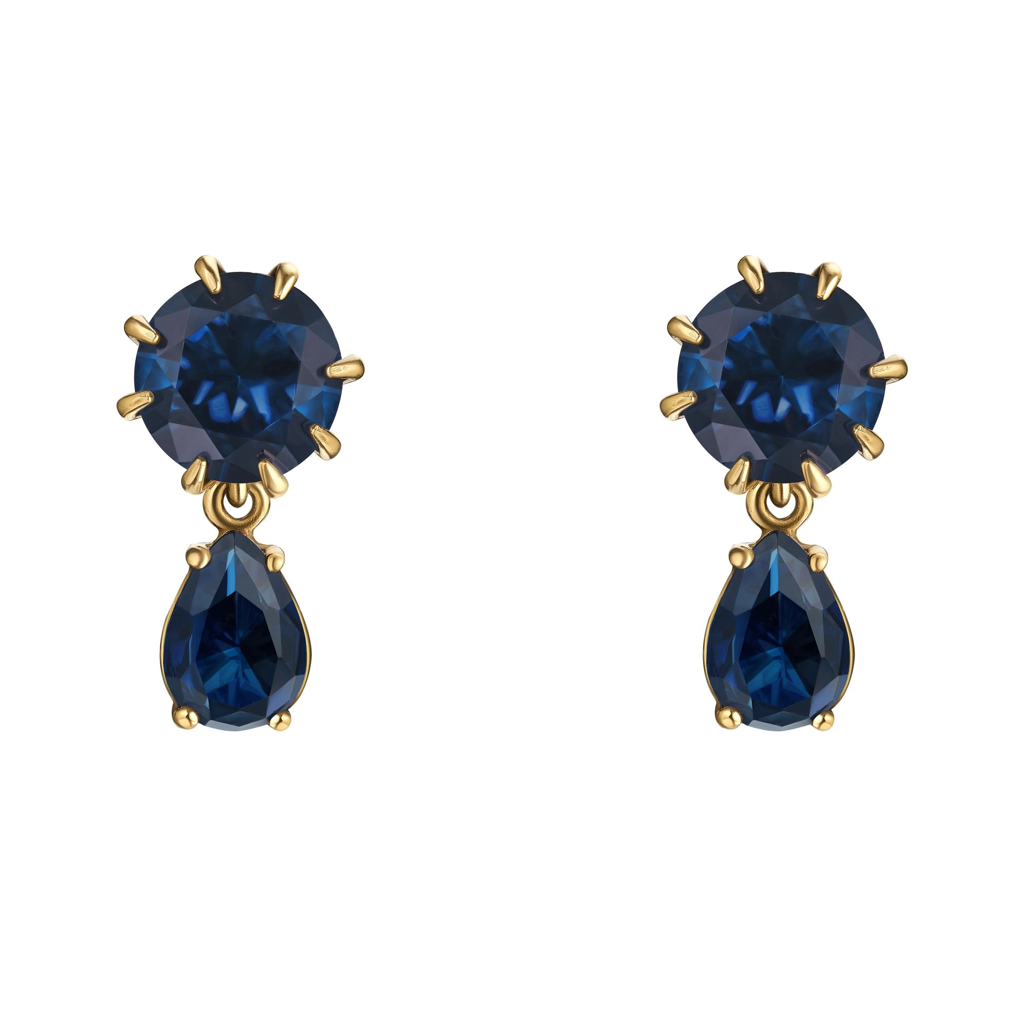 Фото Серьги пусеты PICCOLO PIACERE Fiore di Firenze OR1610 BLU