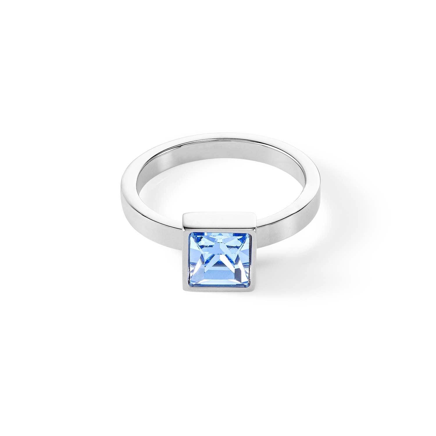 Кольцо Light Blue-Silver Coeur de Lion 0500/40-0741 52