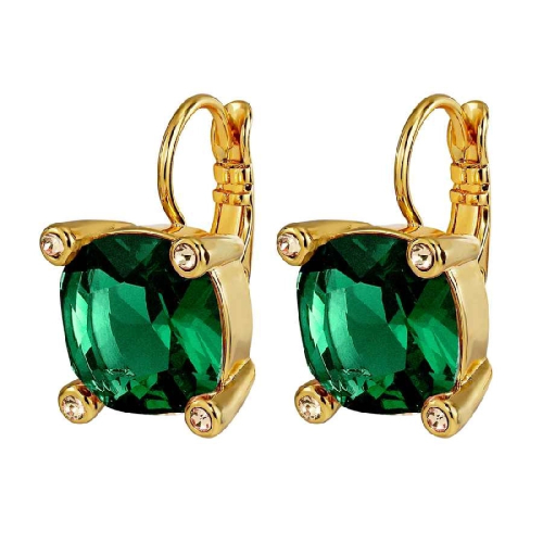 Серьги TANA SG EMERALD GREEN Dyrberg Kern 450118